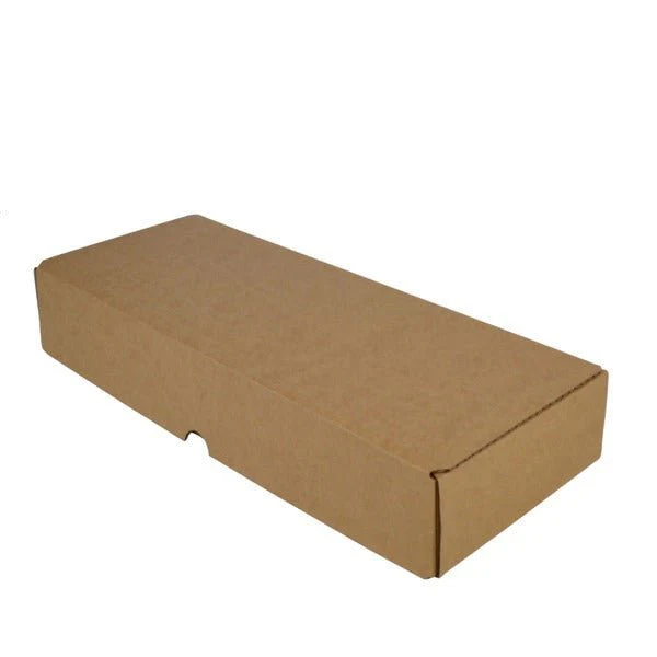 SAMPLE - B Flute - One Piece Postage & Mailing Box 28038 - Kraft Brown