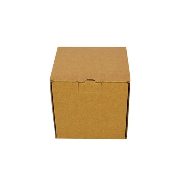 SAMPLE - B Flute - One Piece Postage & Mailing Box 7696 - Kraft Brown