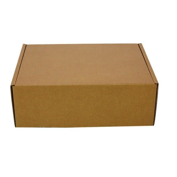 SAMPLE - B Flute - One Piece Postage & Mailing Box 8349 with Divider Insert - Kraft Brown
