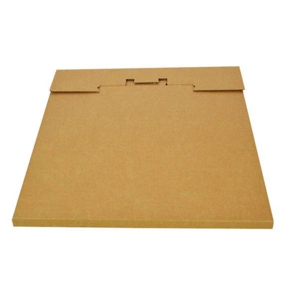 SAMPLE - B Flute - One Piece Postage & Mailing Box LP Mailer 325mm - Kraft Brown