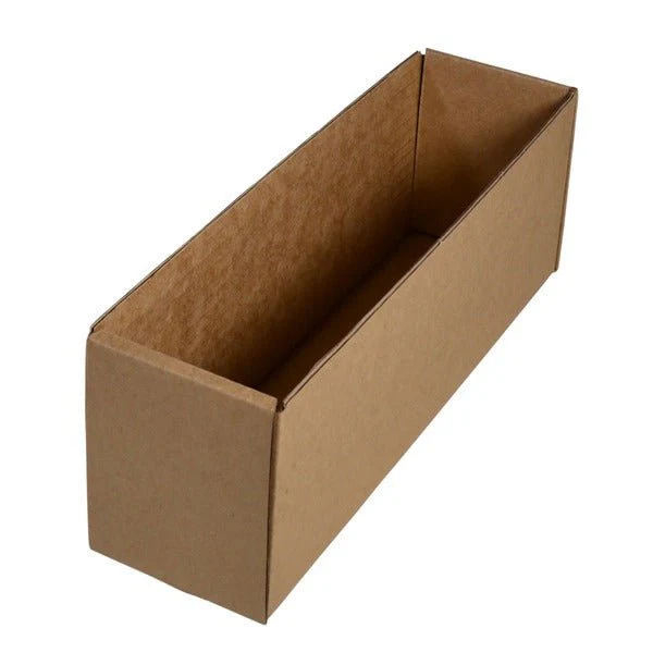 SAMPLE - B Flute - One Piece Self Locking Tray 22923 - Kraft Brown