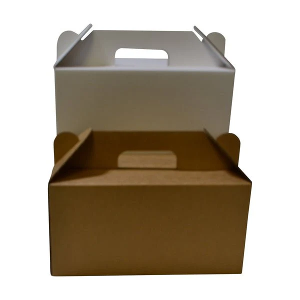 SAMPLE - B Flute - Small Delivery Surprise Box 8671 - Kraft Brown - Image 5
