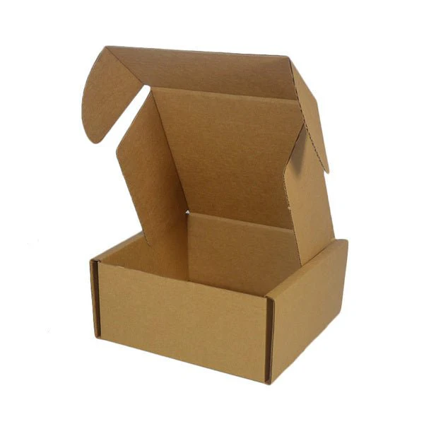 SAMPLE - C Flute - One Piece Postage & Mailing Box 3221 - Kraft Brown - Image 3