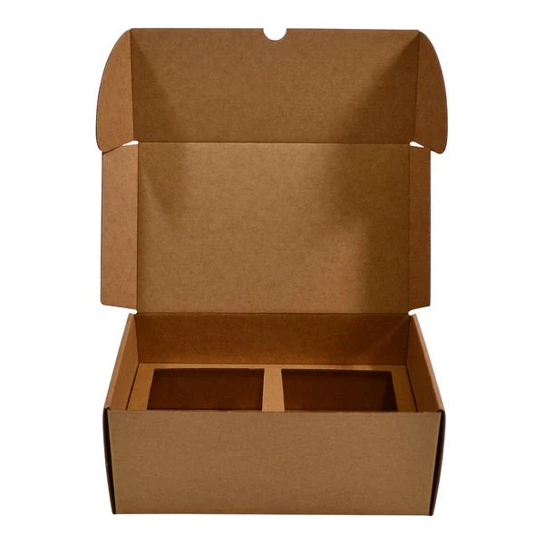 SAMPLE - Candle 2 Oxford/Cambridge Jar Pack Extra Large Wood with Insert - Kraft Brown - Image 3