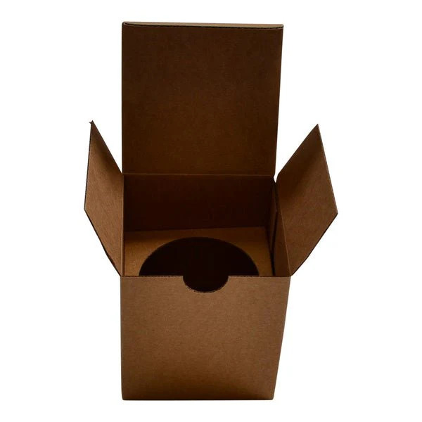 SAMPLE - Candle Medium 1 Oxford/Cambridge Jar Pack Upright with Insert - Kraft Brown - Image 6