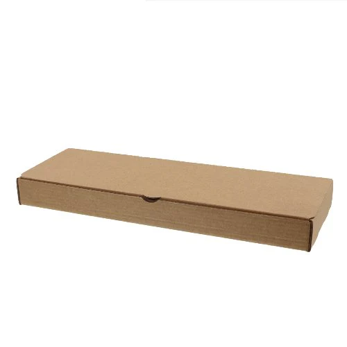 SAMPLE - Cardboard Three Cookie Box - Kraft Brown