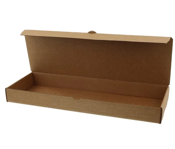 SAMPLE - Cardboard Three Cookie Box - Kraft Brown - Image 4