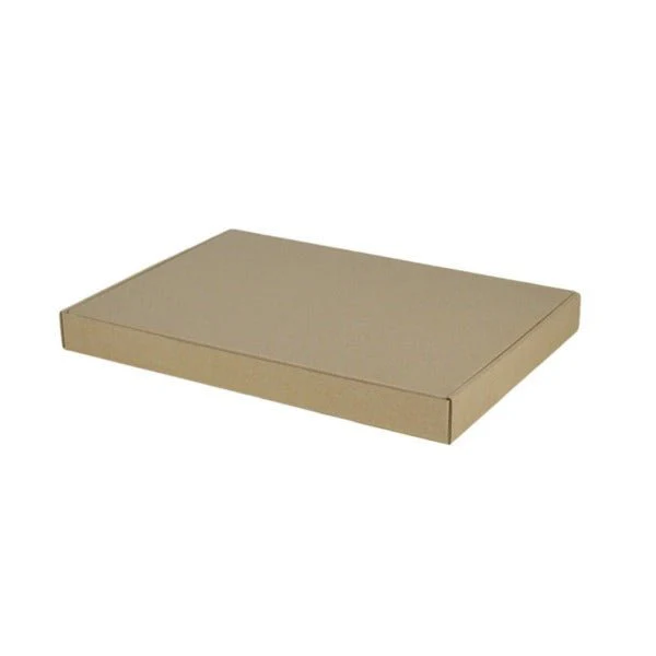 SAMPLE - E Flute - A4 Oversized One Piece Cardboard Gift Box - Kraft Brown