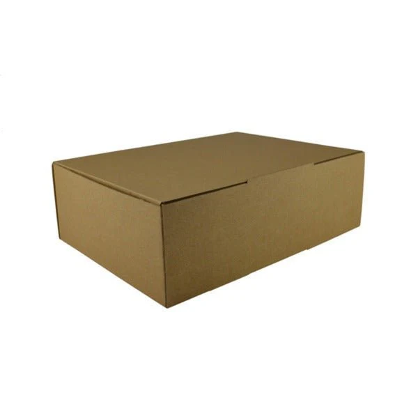 SAMPLE - E Flute - A4 Postal Box 100mm High - Kraft Brown
