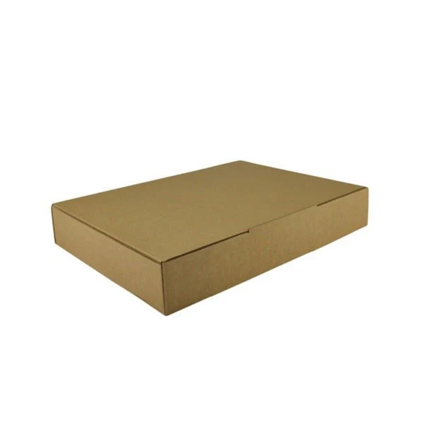 SAMPLE - E Flute - A4 Postal Box 50mm High - Kraft Brown