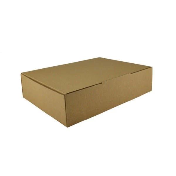 SAMPLE - E Flute - A4 Postal Box 75mm High - Kraft Brown