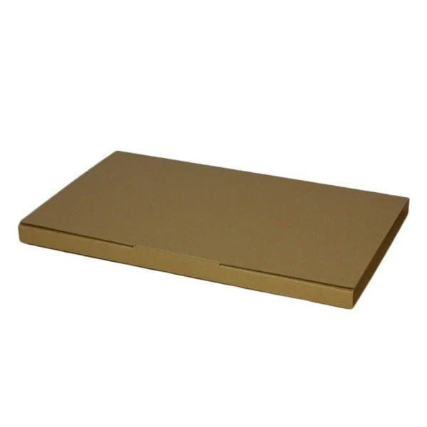 SAMPLE - E Flute - Book Box Twist Mailer 4 - Kraft Brown