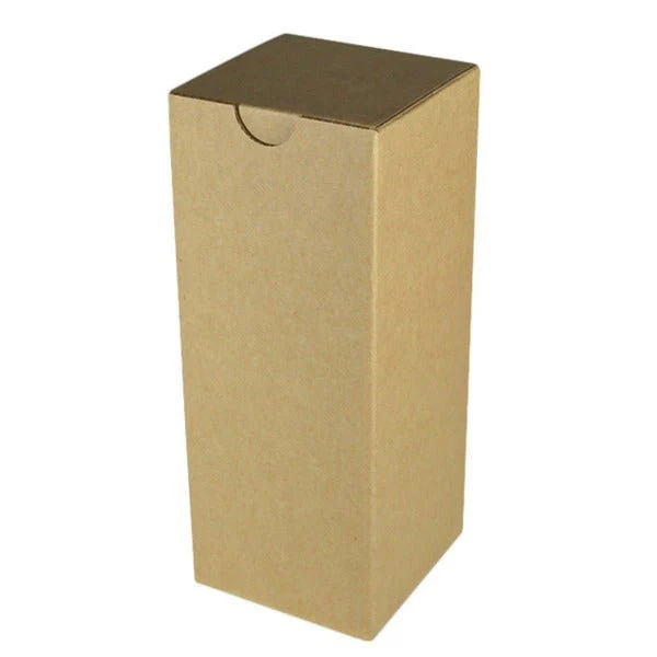SAMPLE - E Flute - Cardboard Candle Box (80/200) - Kraft Brown