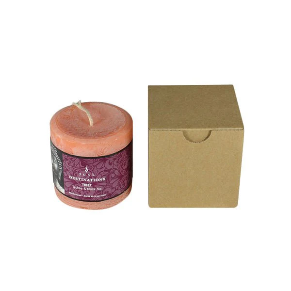 SAMPLE - E Flute - Cardboard Candle Box/Jam Box (80/80) - Kraft Brown - Image 4