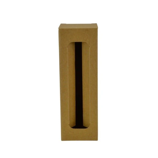 SAMPLE - E Flute - Champagne Flute Gift Box 19288 - Kraft Brown