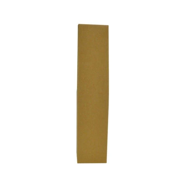 SAMPLE - E Flute - One Piece 1 Bottle Gable Top Wine Box 19270 - Kraft Brown