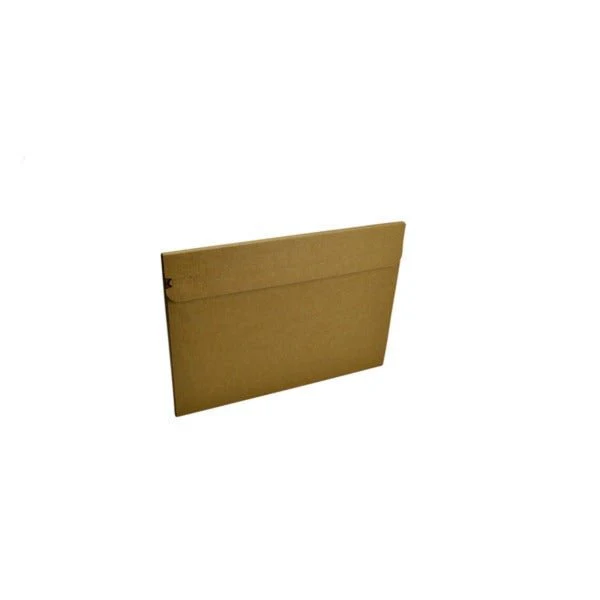 SAMPLE - E Flute - One Piece A4 Mailer 20mm High with Peal & Seal Tape - Kraft Brown