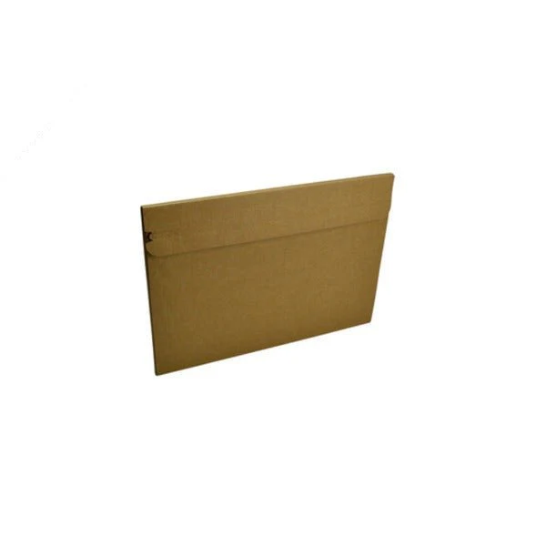 SAMPLE - E Flute - One Piece A4 Mailer 5mm High with Peal & Seal Tape - Kraft Brown