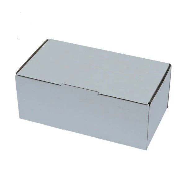 SAMPLE - E Flute - One Piece Cardboard Box 16869 [2 Donut & Cake] - Kraft White