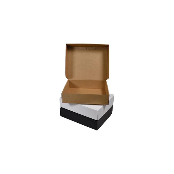 SAMPLE - E Flute - One Piece Cardboard Gift Box 23400 - Kraft Brown - Image 3