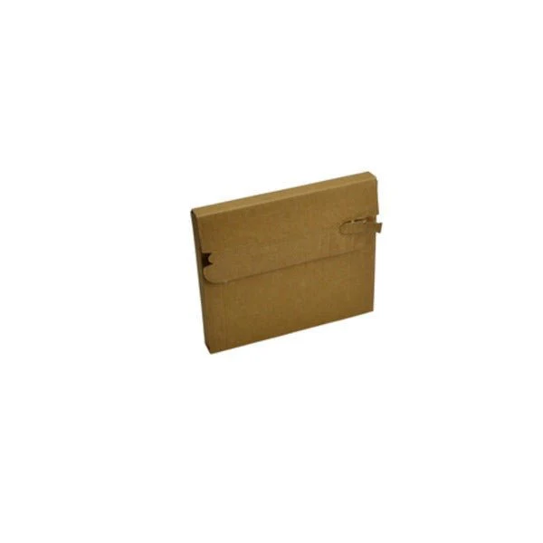 SAMPLE - E Flute - One Piece CD One Piece Postage & Mailing Box with Peal & Seal Tape - Kraft Brown