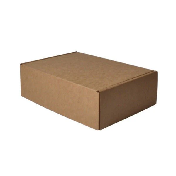SAMPLE - E Flute - One Piece Mailing Gift Box 18438 - Kraft Brown