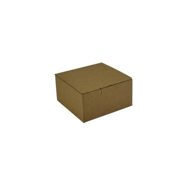 SAMPLE - E Flute - One Piece Mailing Gift Box 18837 - Kraft Brown