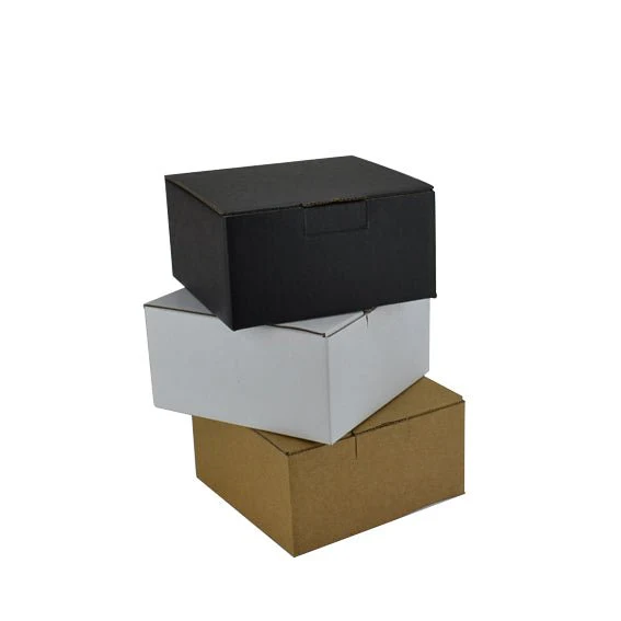 SAMPLE - E Flute - One Piece Mailing Gift Box 18837 - Kraft Brown - Image 4