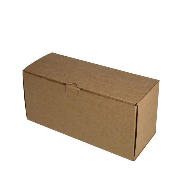 SAMPLE - E Flute - One Piece Mailing Gift Box 20585 - Kraft Brown
