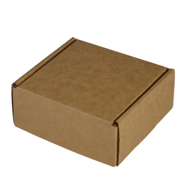 SAMPLE - E Flute - One Piece Mailing Gift Box 22741 - Kraft Brown