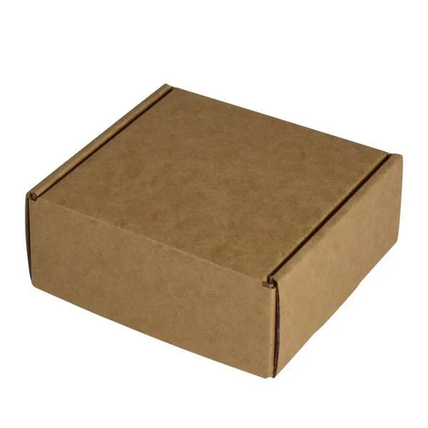 SAMPLE - E Flute - One Piece Mailing Gift Box 22742 - Kraft Brown