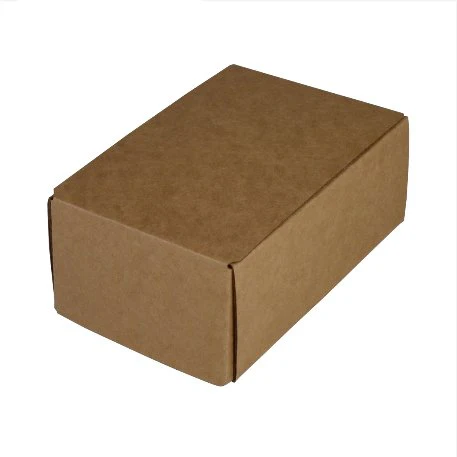 SAMPLE - E flute - One Piece Mailing Gift Box 23590 - Kraft brown