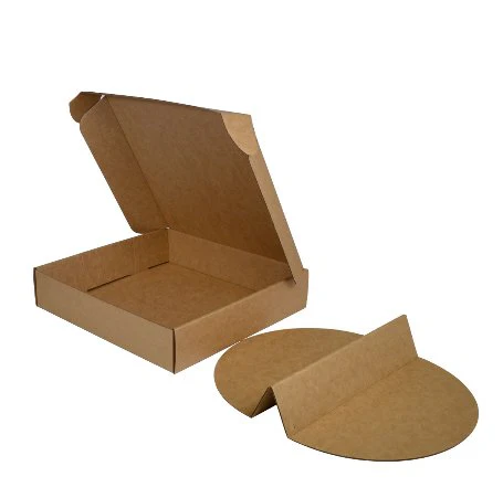 SAMPLE - E flute - One Piece Mailing Gift Box 23665 with Removable Centre Divider - Kraft brown