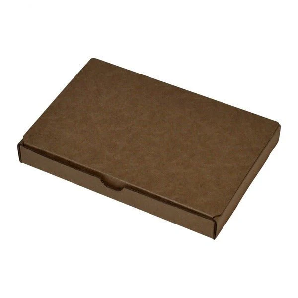 SAMPLE - E Flute - One Piece Mailing Gift Box 24998 - Kraft Brown