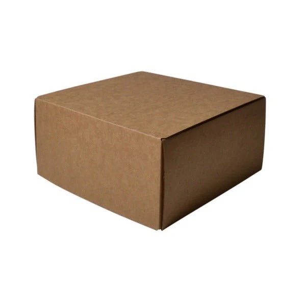 SAMPLE - E Flute - One Piece Mailing Gift Box 26769 - Kraft Brown