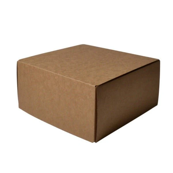 SAMPLE - E Flute - One Piece Mailing Gift Box 26772 - Kraft Brown
