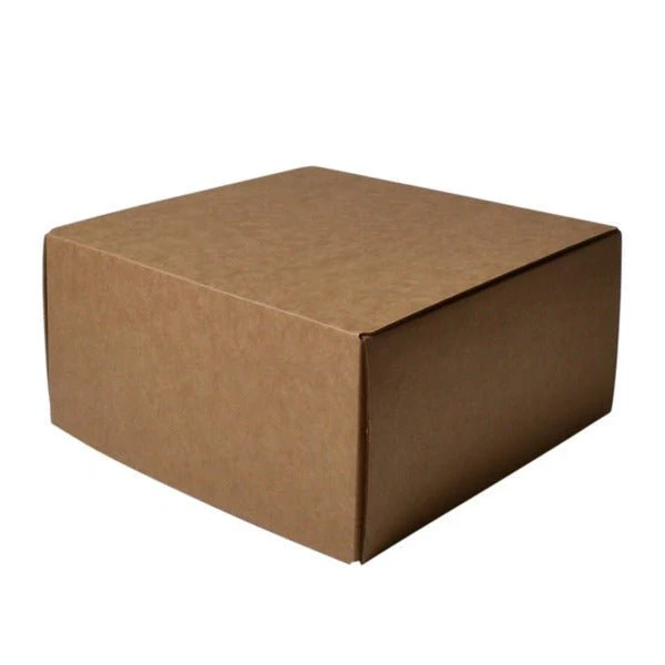 SAMPLE - E Flute - One Piece Mailing Gift Box 26773 - Kraft Brown