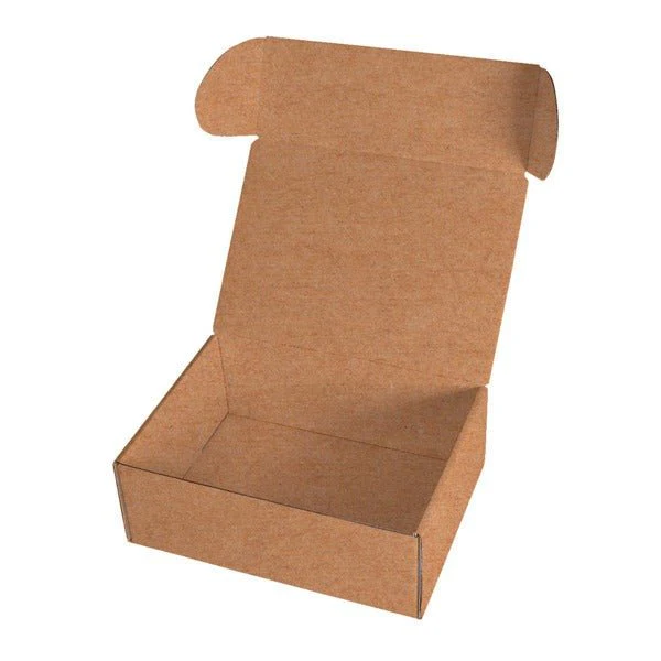 SAMPLE - E Flute - One Piece Mailing Gift Box 26846 - Kraft Brown
