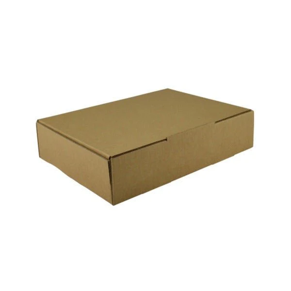 SAMPLE - E Flute - One Piece Mailing Gift Box 27019 - Kraft Brown