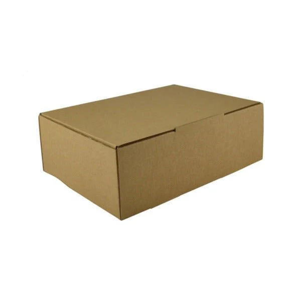 SAMPLE - E Flute - One Piece Mailing Gift Box 27021 - Kraft Brown