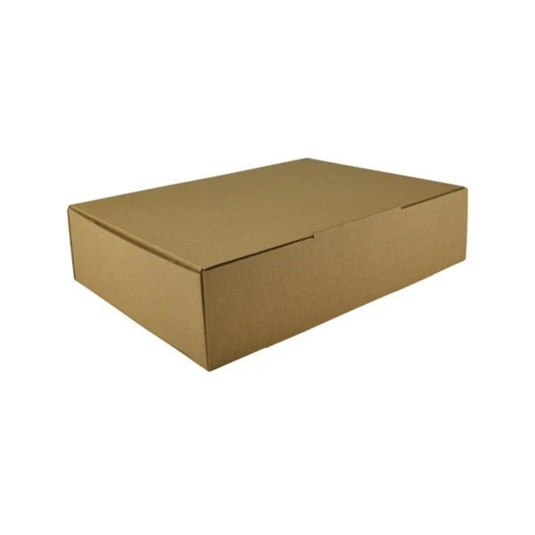 SAMPLE - E Flute - One Piece Mailing Gift Box 27027 - Kraft Brown