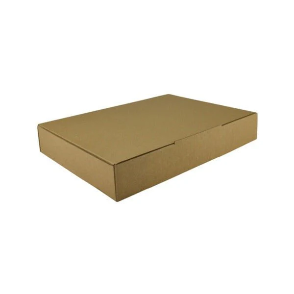 SAMPLE - E Flute - One Piece Mailing Gift Box 27043 - Kraft Brown