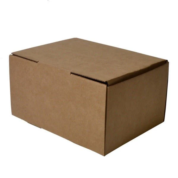 SAMPLE - E Flute - One Piece Mailing Gift Box 27045 - Kraft Brown