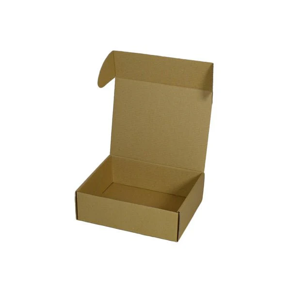 SAMPLE - E Flute - One Piece Mailing Gift Box 27087 - Kraft Brown - Image 2