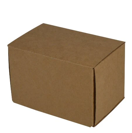 SAMPLE - E flute - One Piece Mailing Gift Box 27349 - Kraft Brown