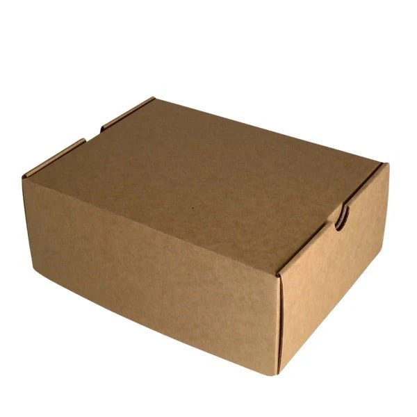 SAMPLE - E Flute - One Piece Mailing Gift Box 28365 - Kraft Brown
