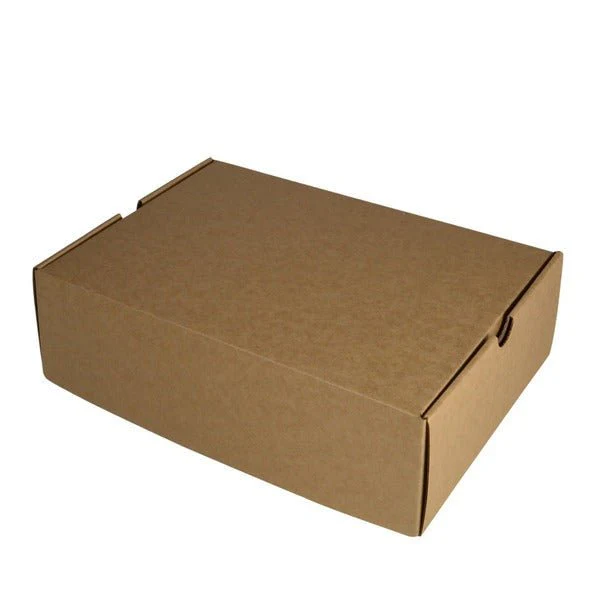 SAMPLE - E Flute - One Piece Mailing Gift Box 28366 - Kraft Brown