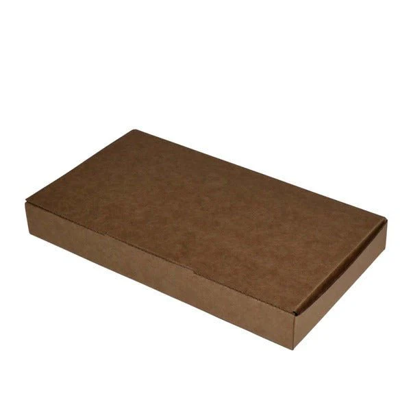 SAMPLE - E Flute - One Piece Mailing Gift Box 28538 - Kraft Brown
