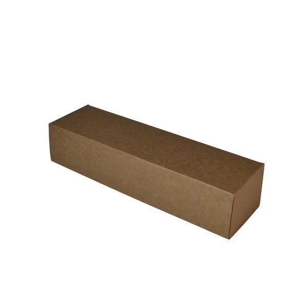 SAMPLE - E Flute - One Piece Mailing Gift Box 28653 - Suits 4 Donuts - Kraft Brown