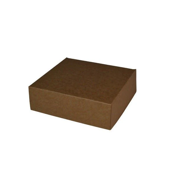 SAMPLE - E Flute - One Piece Mailing Gift Box 28656 - Small Cookie - Kraft Brown
